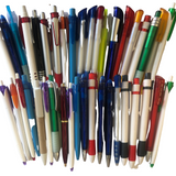 50x Ball Point Pen Gift School Office Business Ballpoint - ASSORTED BULK PACK - Front View