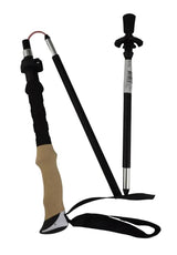 Telescopic Adjustable Hiking Pole Folding Walking Stick Adjustable Trekking 105cm - 125cm - Extra Image