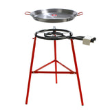 Garcima Spanish Paella Gas Burner Set 50cm Pan - Side View