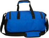 Reebok Malden Duffle Gym Bag in Blue/Black/White - Close-Up Angle