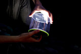 MPOWERD Luci Outdoor 2.0 Solar Light Lantern Camping Hiking - Top-Down View