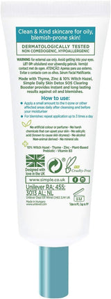 Simple 25ml SOS Clearing Booster Long Lasting Shine & Blemish Control - Extra Image