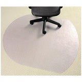 Marbig Office Chair Mat Carpet Protector PVC Protection - 124cm (L) x 99cm (W) - 45-Degree Angle