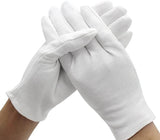 SANTA CLAUS GLOVES Xmas Christmas Magicians Debutant Debs Waiter Uniform Glove - Front View