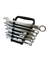 6-Piece Chrome Vanadium Double Open End Wrench Set for Auto and Bicycle Repair