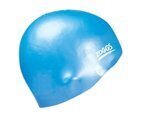 Zoggs Easy Fit Silicone Swim Cap Swimming Silicone Hat - Solid Assorted Colours - 45-Degree Angle