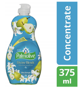 Palmolive Dishwashing Liquid Ultra Divine Blends 375ml - Fresh Pear & White Lily - Top-Down View