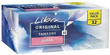 3x Libra Pk32 Original Super Tampons Unique Anti-fluff Base - Side View