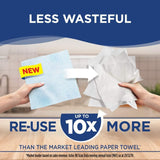 480x Viva Paper Towel Rinse & Re-Use Towel Reusable 20 Sheets x 24 Packs Bulk Box - Rear View