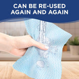 480x Viva Paper Towel Rinse & Re-Use Towel Reusable 20 Sheets x 24 Packs Bulk Box - Low Angle
