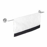 3x 460mm Chrome Tea Towel Rail Stainless Steel Holder Rack - Side View