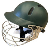 Spartan MC Gladiator Cricket Helmet - Medium Size - Green - Front View