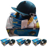 4x Spartan MC LE Jnr Junior Cricket Helmet Youth - Medium Size - Green - Front View