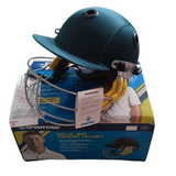 Spartan MC LE Jnr Junior Cricket Helmet Youth - Large Size - Green - Side View