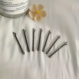 60x Indulge Hair Bobby Pin Assorted Colours In Display Box - Top-Down View