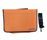 Pen Holder Folder Holds 120 Pens w Strap Collector Stationary Organizer Organiser - Front View