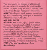 Essano Advanced Brightening Vitamin C Eye Gel, 10g - Top-Down View