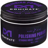 3x Dominate Polishing Pomade Strong Hold High Shine 105g - 45-Degree Angle