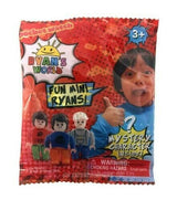 Ryans World Fun Mini Ryans! Mini Brick Figures Assorted - Front View