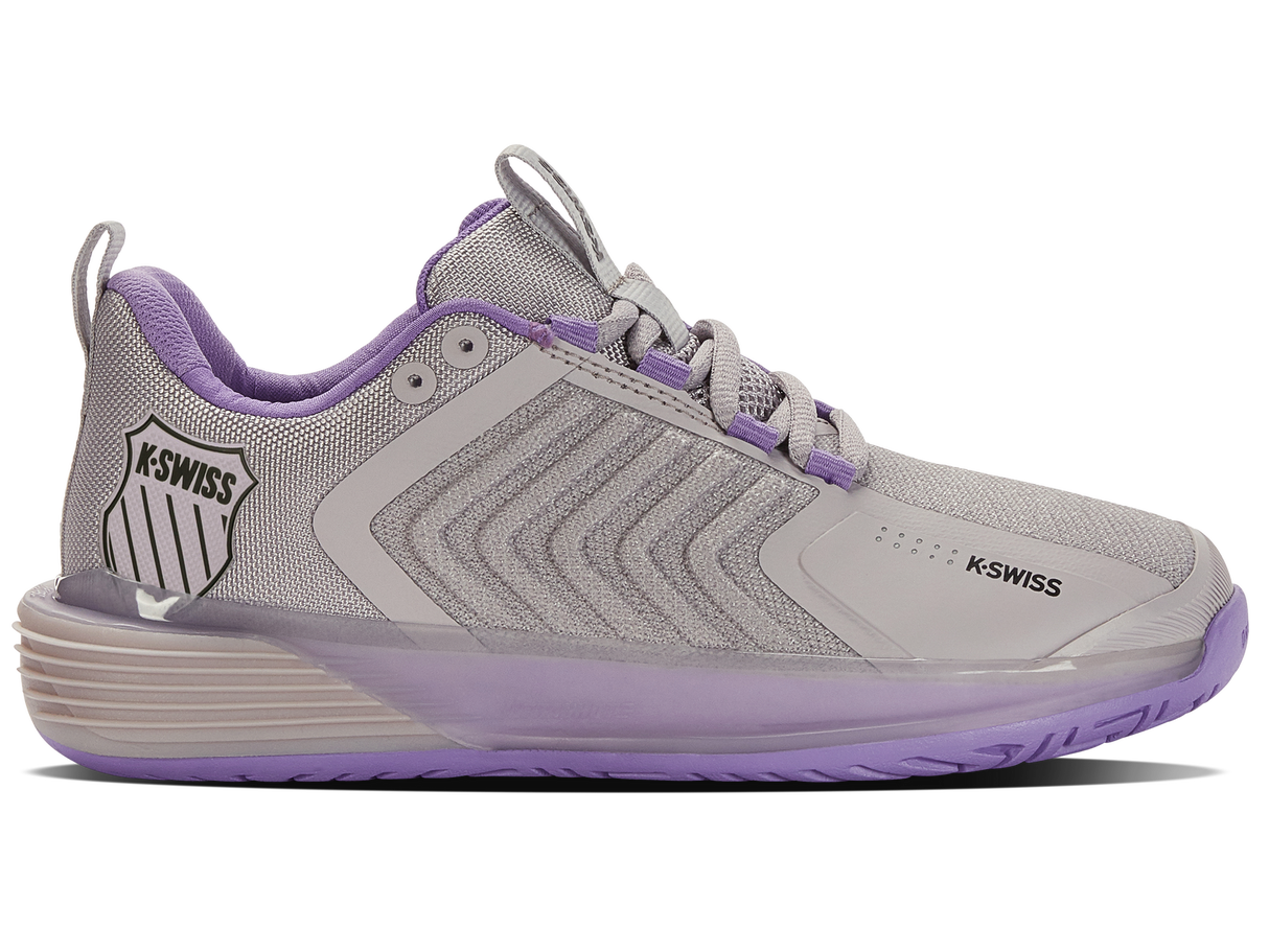 K-Swiss Ultrashot 3 Womens Tennis Shoes Runners Sneakers in Purple Rain - US 9.5