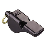 Fox 40 Classic Whistle Safety Outdoor Camping Sports Referee Football - Black - Front View