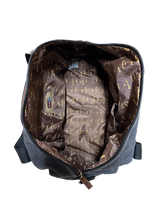 FIB 52cm Canvas Travel Duffle Bag Casual Duffel - Black - Top-Down View