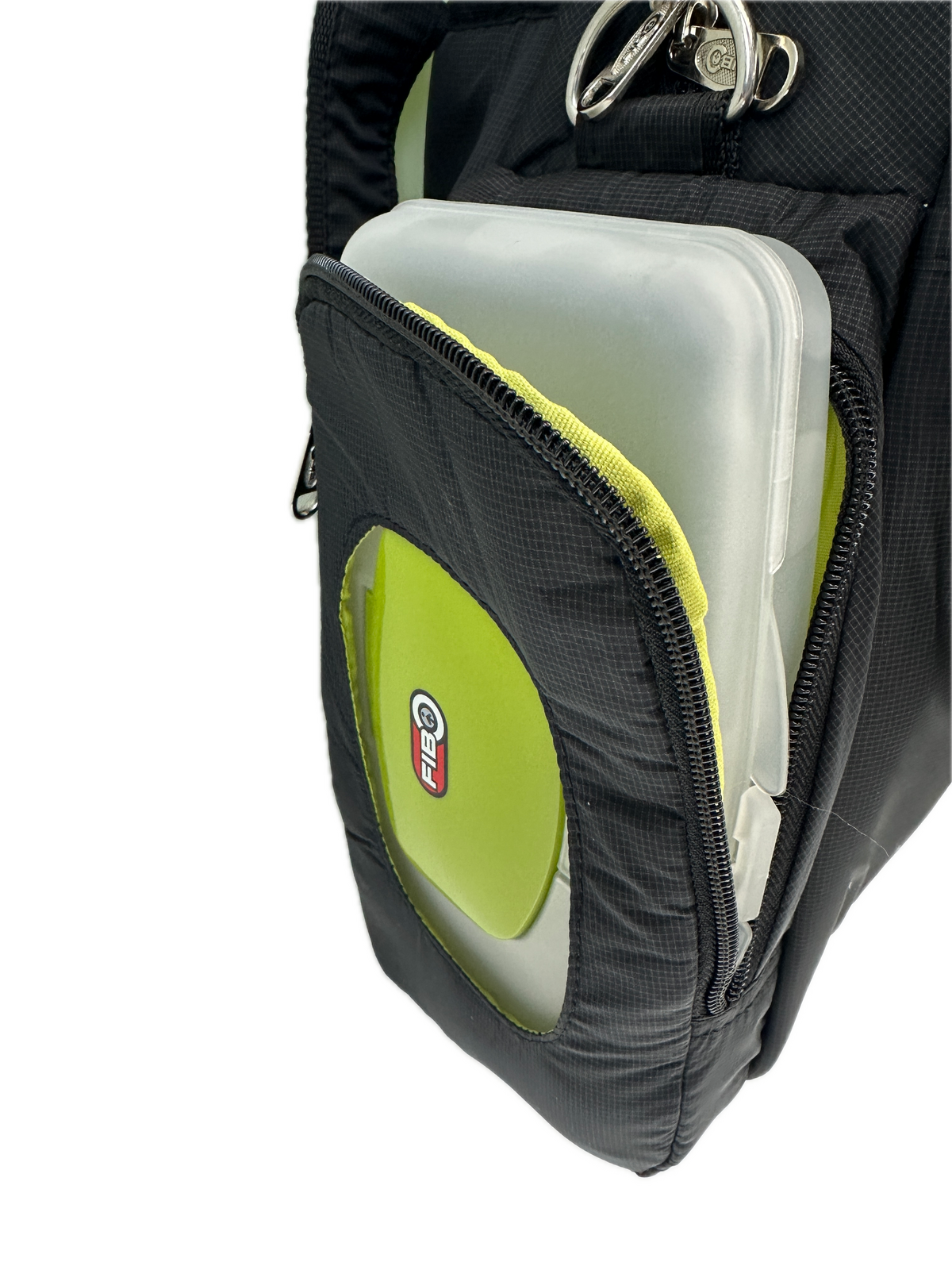 Stylish Black FIB Baby Diaper Tote Bag for Moms Travel-Friendly Changing Essentials