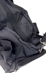 FIB Stylish Black Baby Diaper Bag - Ultimate Mummy Travel Tote for Parents