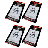 4x RFID Blocking Sleeve Secure Passport ID Protector Anti Thief Scan - White - Front View