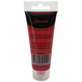 Acrylic Paint 75ml Tube Water Based Non Toxic Artist Craft - Carmine Red - Side View