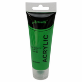 Acrylic Paint 75ml Tube Water Based Non Toxic Artist Craft - Light Green - Front View
