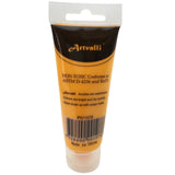 Acrylic Paint 75ml Tube Water Based Non Toxic Artist Craft - Medium Yellow - Top-Down View