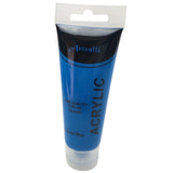 Acrylic Paint 75ml Tube Water Based Non Toxic Artist Craft - Ocean Blue - 45-Degree Angle