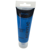 ARTISTS ACRYLIC PAINT Craft 75ml Tube Non Toxic Paints Water Based - Ocean Blue - Front View