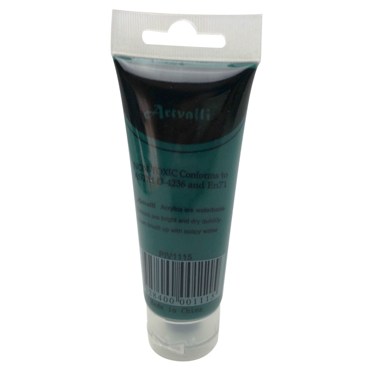 Non-Toxic Phthalo Green Artist Acrylic Paint - 75ml Tube