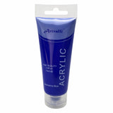 Acrylic Paint 75ml Tube Water Based Non Toxic Artist Craft - Ultramarine Blue - Front View