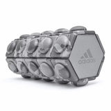 Adidas Mini Textured Foam Roller Recovery Gym Fitness Sport Physio - Grey Camo - Rear View