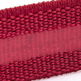 Adidas 3-Pack Sports Hair Bands Taining Stretch Headband - Black/Grey/Burgundy - Side View