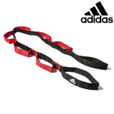 2pc Set Adidas Stretch Assist Band Looped + Yoga Strap 2.5m Long Adjustable Belt - Side View