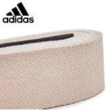 2pc Set Adidas Stretch Assist Band Looped + Yoga Strap 2.5m Long Adjustable Belt - Low Angle