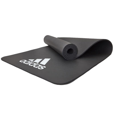 Adidas Fitness Mat 7mm Exercise Training Floor Gym Yoga Judo Pilates - Grey