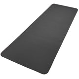 Adidas Fitness Mat 7mm Exercise Training Floor Gym Yoga Judo Pilates  - Grey - Top-Down View