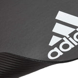 Adidas Fitness Mat 7mm Exercise Training Floor Gym Yoga Judo Pilates  - Grey - 45-Degree Angle