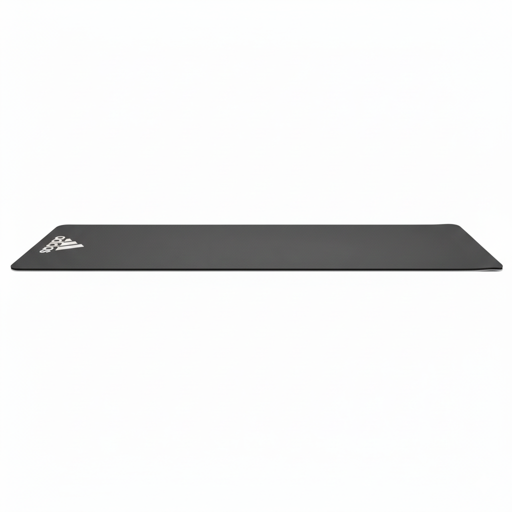Adidas Fitness Mat 7mm Exercise Training Floor Gym Yoga Judo Pilates  - Grey