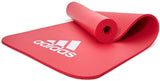 Adidas Fitness Mat 7mm Exercise Training Floor Gym Yoga Judo Pilates  - Red - Front View