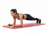 Adidas Fitness Mat 7mm Exercise Training Floor Gym Yoga Judo Pilates  - Red - Side View