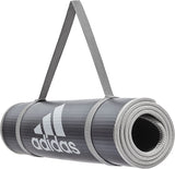Adidas Exercise Training Floor Mat Gym 10mm Thick Gym Yoga Fitness Judo Pilates - Side View