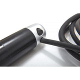 Adidas Adjustable 3m Skipping Rope for Boxing and Fitness Training - Black - Top-Down View