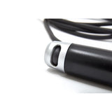 Adidas Adjustable 3m Skipping Rope for Boxing and Fitness Training - Black - 45-Degree Angle