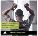 Adidas Resistance Tube Yoga Pilates Gym Exercise Home Fitness Workout L1 - Extra Image
